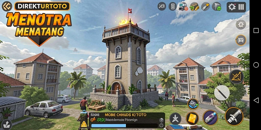 Tangkapan layar dari gameplay Tower Defense yang seru dan strategis.