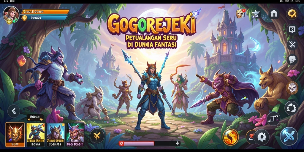Screenshot GOGOREJEKI yang menunjukkan aksi gameplay petualangan yang mendebarkan.