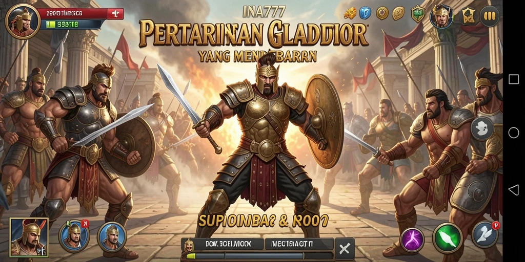 Tampilan gameplay Action INA777 yang menegangkan dan menarik.