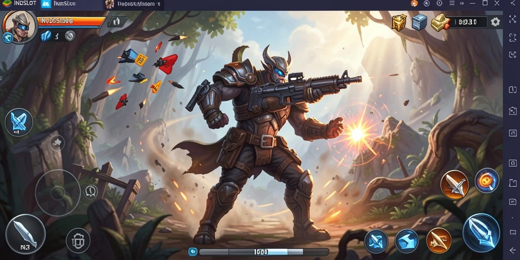 Tampilan gameplay seru INDSLOT yang penuh aksi.