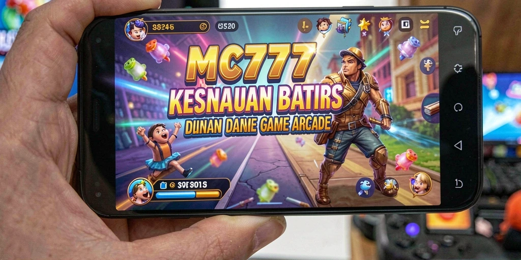 Tangkapan layar dari gameplay <strong>MC777</strong> yang menunjukkan aksi seru game arcade.