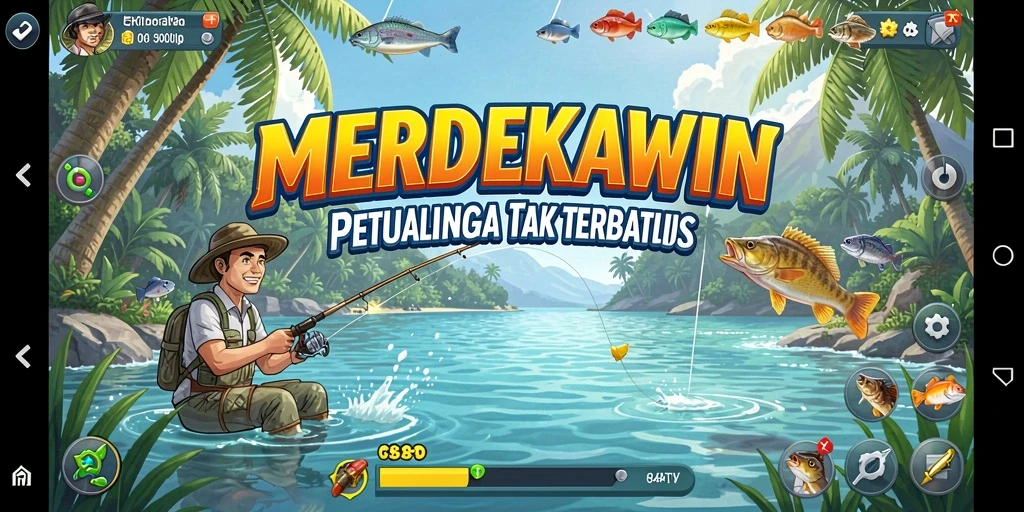 Tangkapan besar di laut dalam dengan grafis menawan.