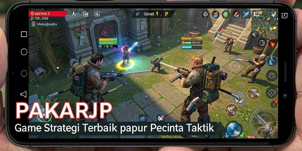 Tampilan gameplay menarik dari PAKARJP yang penuh strategi.