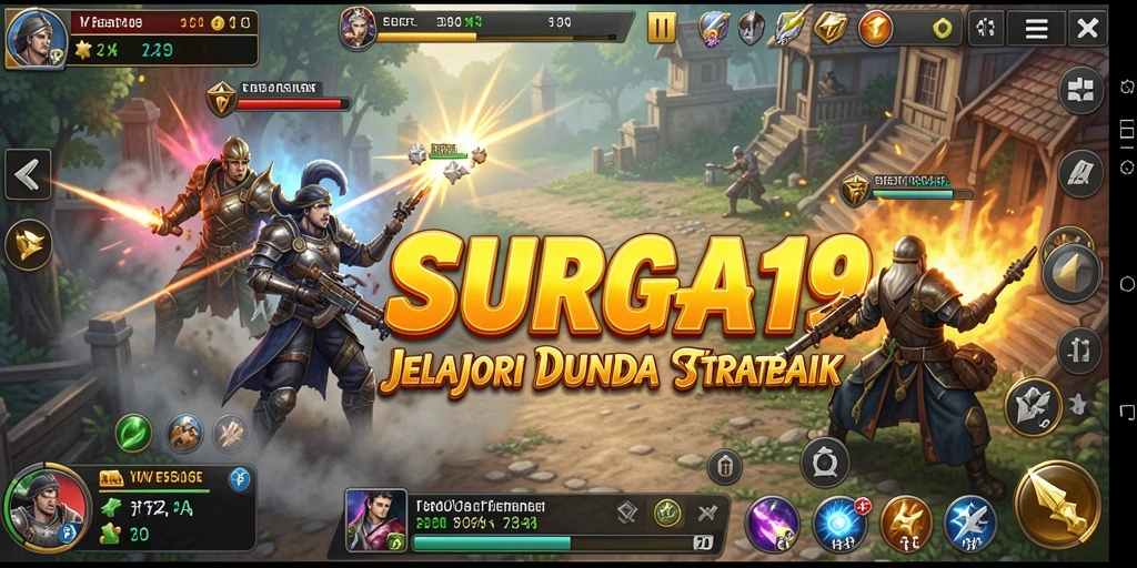 Tampilan gameplay <strong>SURGA19</strong> yang menarik dan penuh strategi.