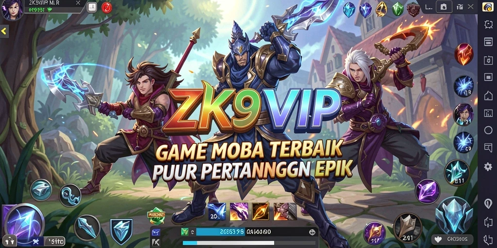 Gameplay mendebarkan di ZK9VIP dengan taktik seru.